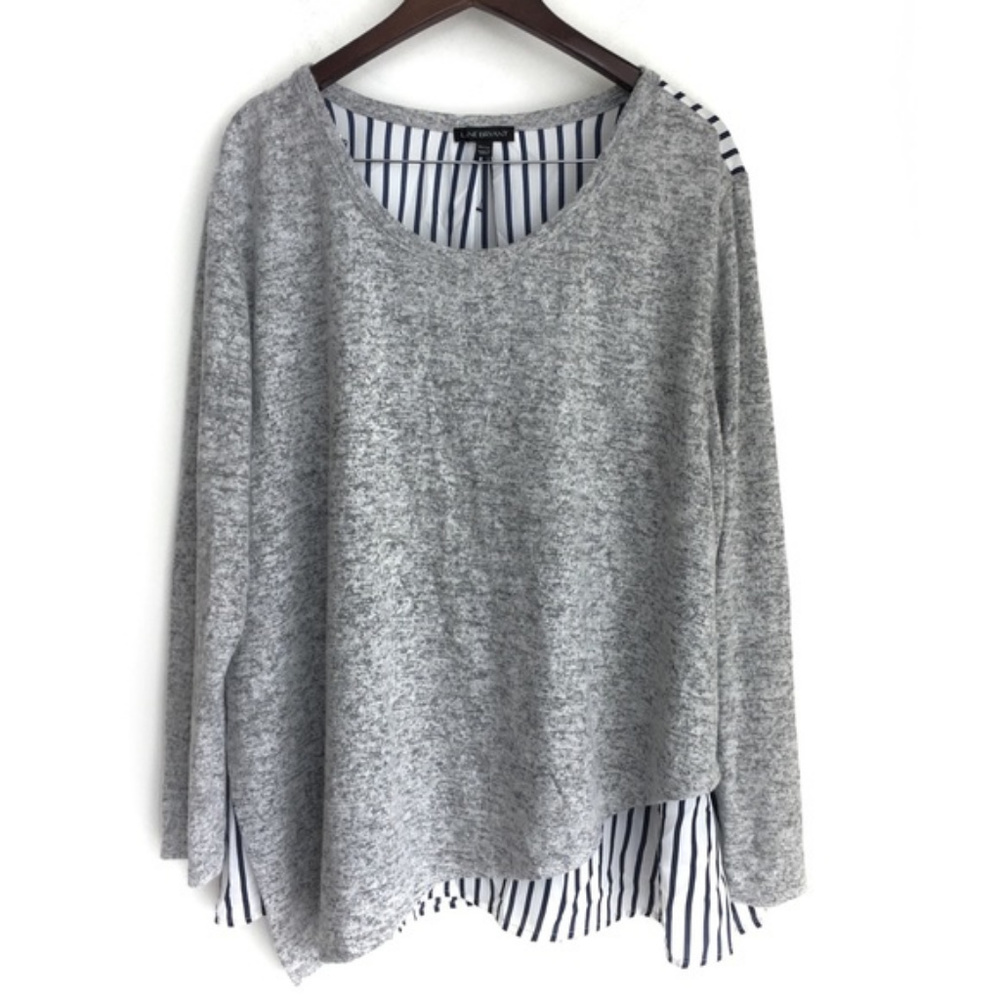 Lane Bryant Layered Look Sweater 26/28